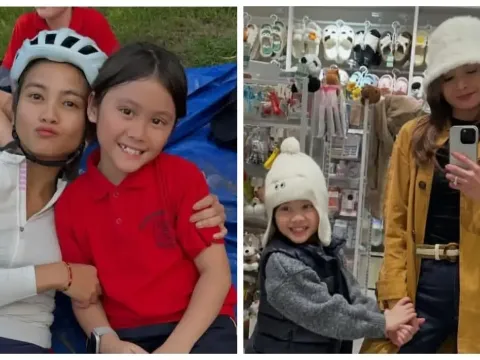 Acha Septriasa bersama Brie sang buah hati Acha Septriasa bersama Brie sang buah hati