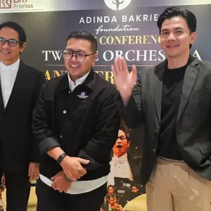 Addie MS didampingi Rama Anugrah dan Oswin Wilke
