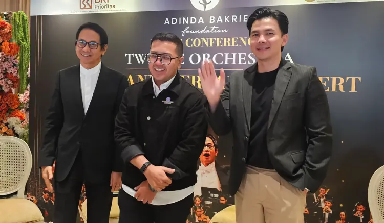 Addie MS didampingi Rama Anugrah dan Oswin Wilke