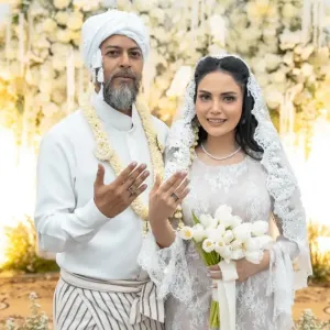 Alex Abbad dan Nadya Naufel Menikah