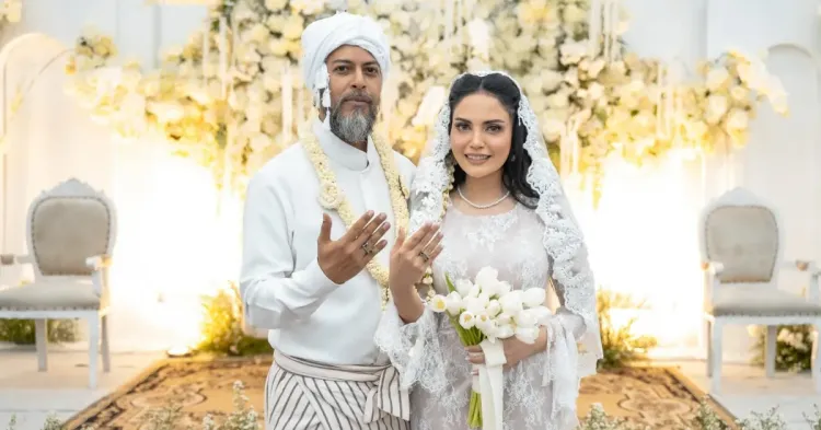 Alex Abbad dan Nadya Naufel Menikah