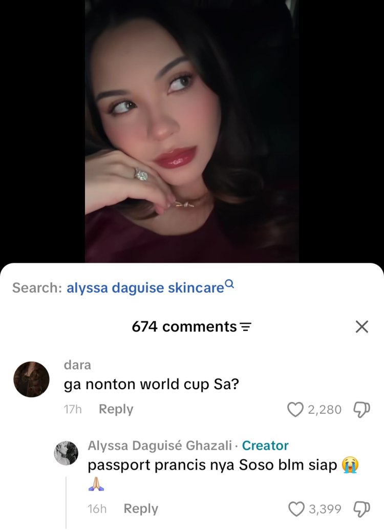 Anak Alyssa Daguise Paspor Prancis Alyssa Daguise menyebut Soleil memegang paspor Prancis. Foto: Dok. tangkapan layar TikTok