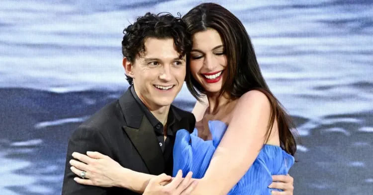 anne hathaway tom holland the odyssey