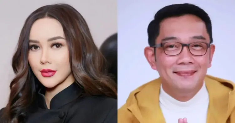 Aura Kasih dan Ridwan Kamil