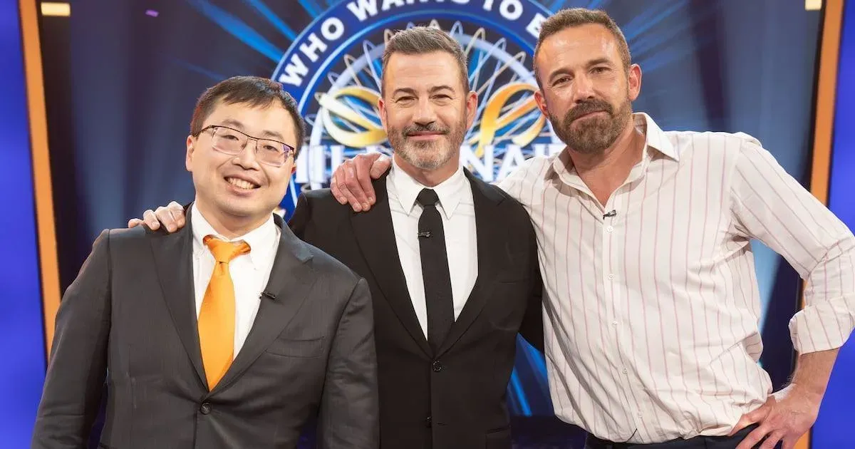 Ben affleck who wants to be a millionaire