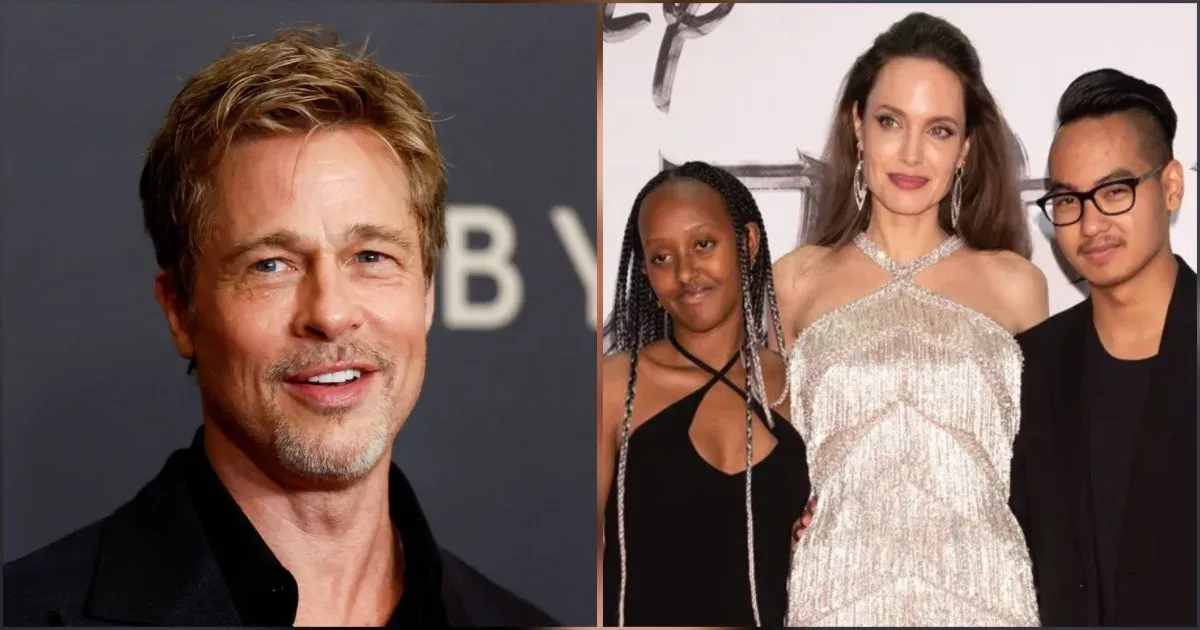 Brad pitt angelina jolie zahara maddox