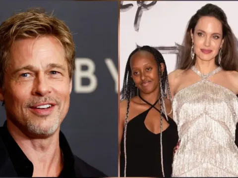 Brad pitt angelina jolie zahara maddox