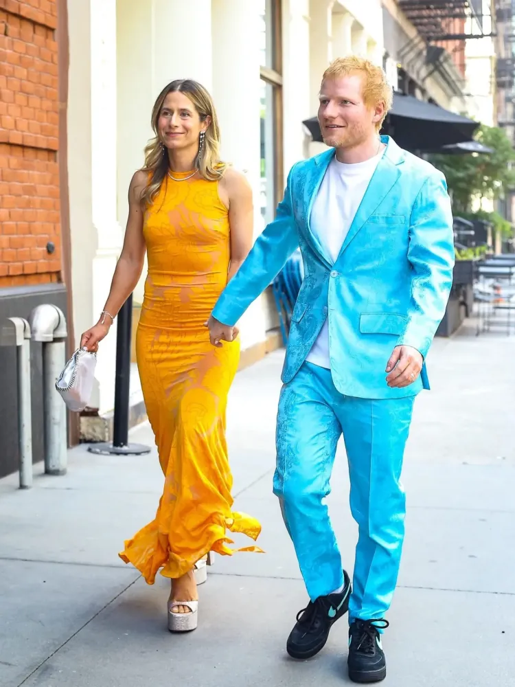 Ed Sheeran dan Cherry Seaborn Ed Sheeran dan Cherry Seaborn. Foto: Dok. Instagram @voguemagazine