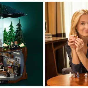 Gillian Anderson dan Set Lego X-Files
