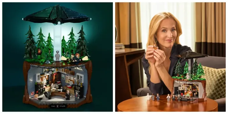 Gillian Anderson dan Set Lego X-Files