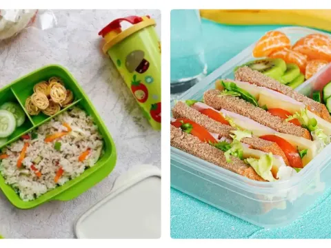 Ilustrasi bekal makan anak