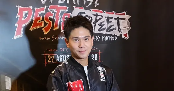 Iqbaal saat peluncuran film Operasi Pesta Copet Iqbaal saat peluncuran film Operasi Pesta Copet