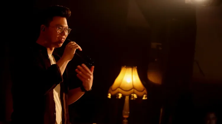 James Leo di perilisan album perdana