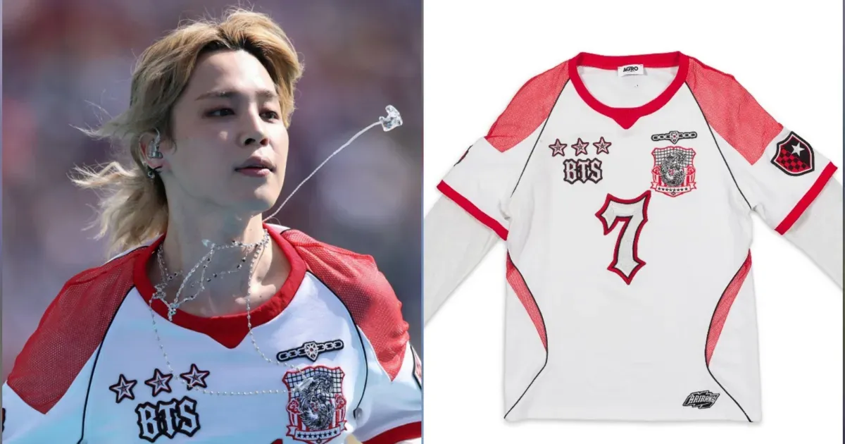 Jimin BTS Jersey Piala Dunia 2026