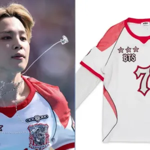 Jimin BTS Jersey Piala Dunia 2026