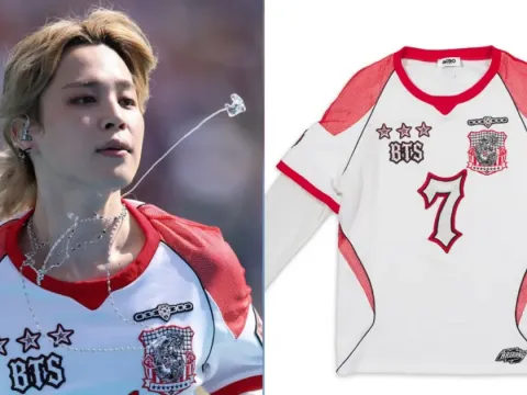 Jimin BTS Jersey Piala Dunia 2026