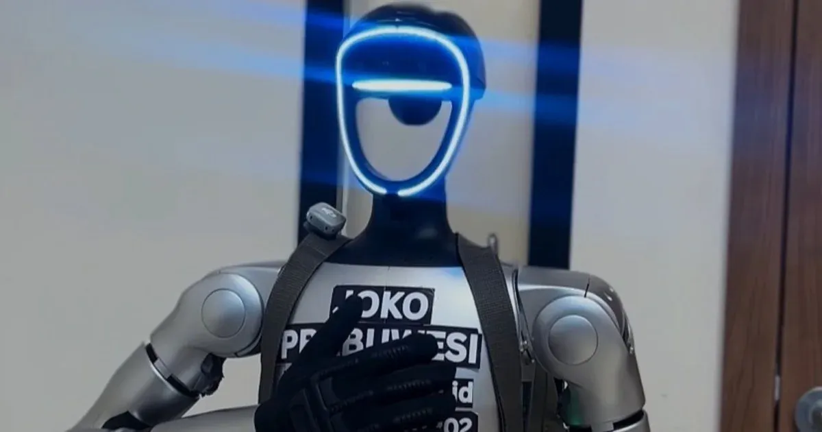 Joko prabuwesi robot humanoid