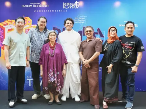 Konferensi pers perilisan pentas Rumah Sakit Jiwa dari Teater Koma