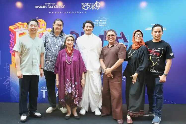 Konferensi pers perilisan pentas Rumah Sakit Jiwa dari Teater Koma