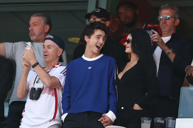 Kylie Jenner Piala Dunia 2026 Kylie Jenner dan Timothee Chalamet. Foto: Dok. Getty Images via Page Six