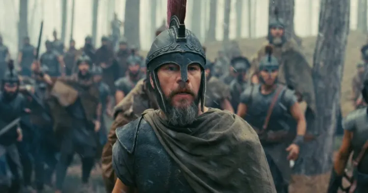 Matt damon the odyssey