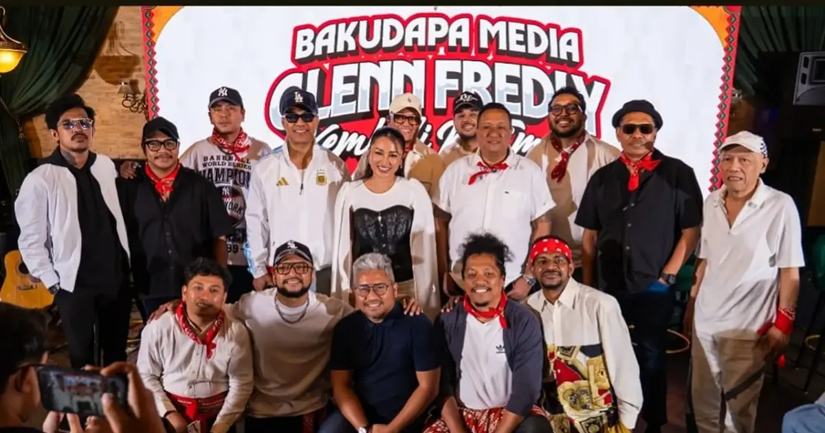 Mutia Ayu saat hadir di konferensi pers festival musik Glenn Fredly Kembali Ke Timur