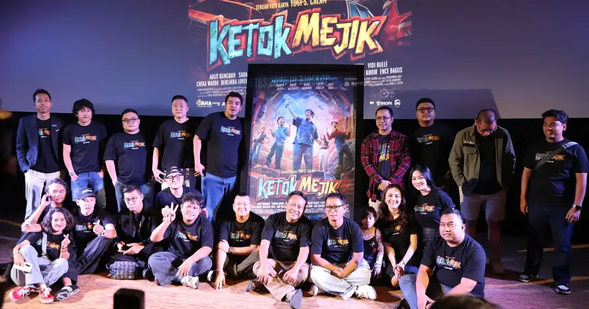 Peluncuran trailer dan poster film Ketok Mejik
