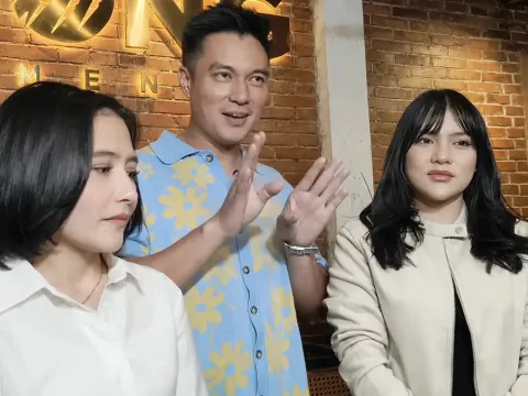 Prilly Latuconsina_Baim Wong dan Davina Karamoy Prilly Latuconsina_Baim Wong dan Davina Karamoy