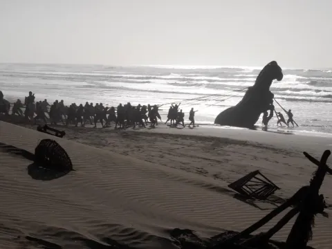 Salah satu adegan dalam The Odyssey Salah satu adegan dalam The Odyssey