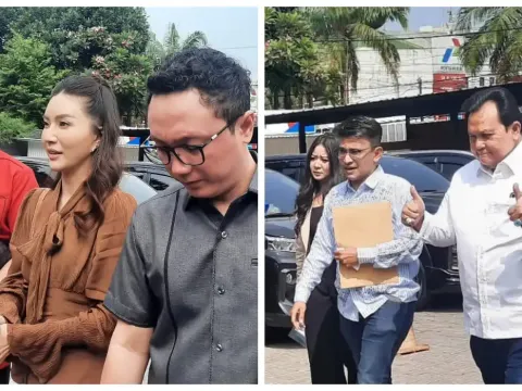 Sarwendah dan Ruben Onsu hadir di PN Jaksel secara terpisah