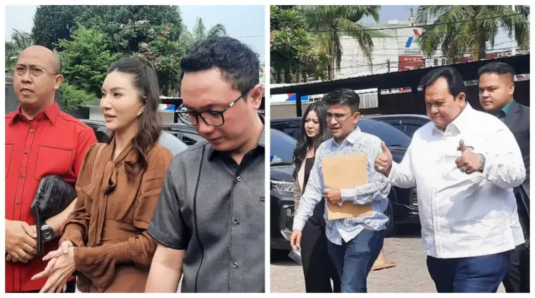 Sarwendah dan Ruben Onsu hadir di PN Jaksel secara terpisah