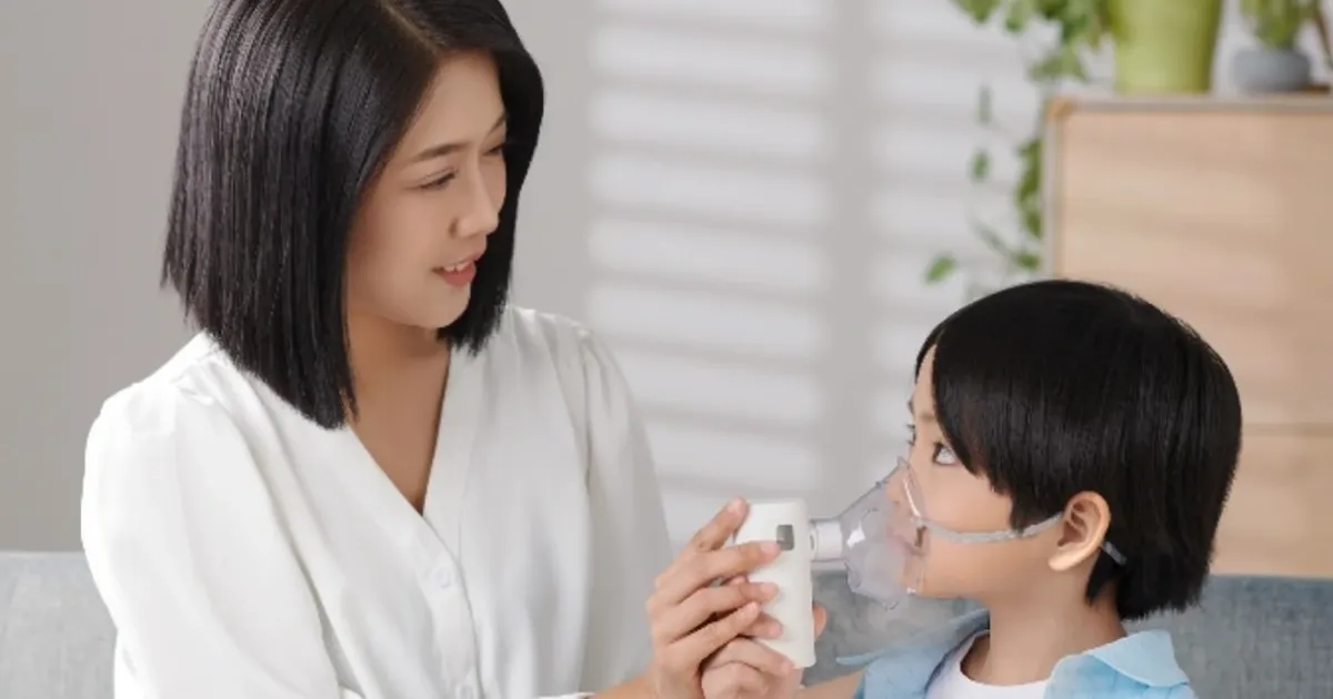 Terapi inhalasi menggunakan nebulizer