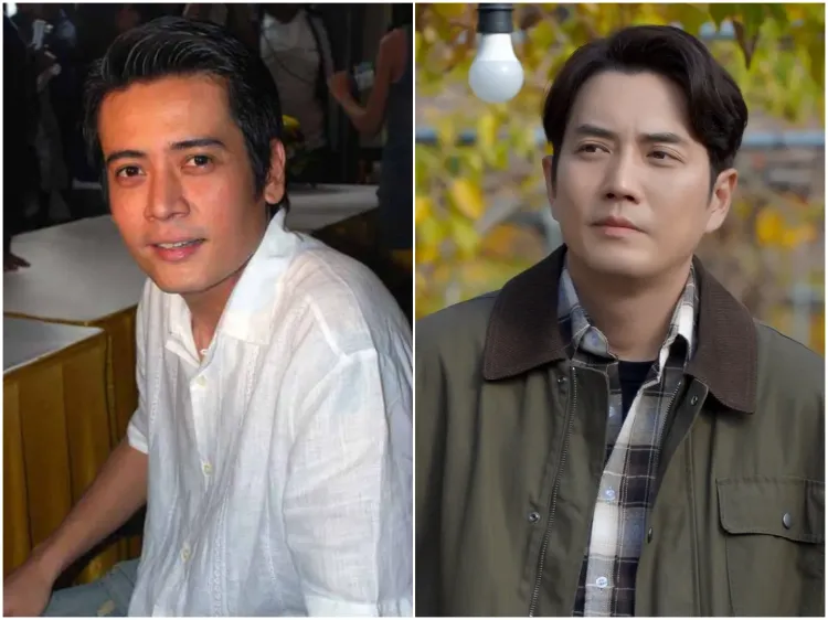 Teuku Ryan dan Joo Sang Wook (2) Kemiripan Teuku Ryan dan Joo Sang Wook. Foto: Dok. indonesianfilmcenter, Instagram @hbent_official