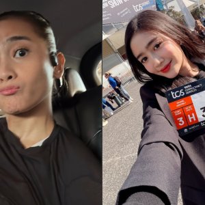 Acha Septriasa dan Febby Rastanty Tuntaskan Sydney Marathon 2026