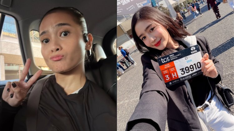 Acha Septriasa dan Febby Rastanty Tuntaskan Sydney Marathon 2026