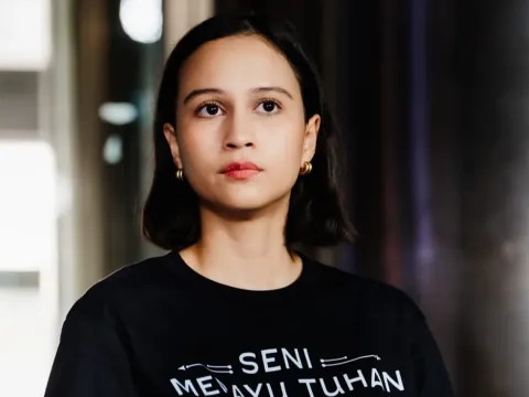 Aktris Lutesha bintang film Seni Merayu Tuhan