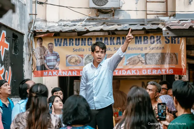 Andovi da Lopez dalam film Bapak Paling Jujur