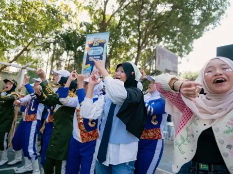 Antusiasme Siswa Meriahkan MILKU Fun School Day