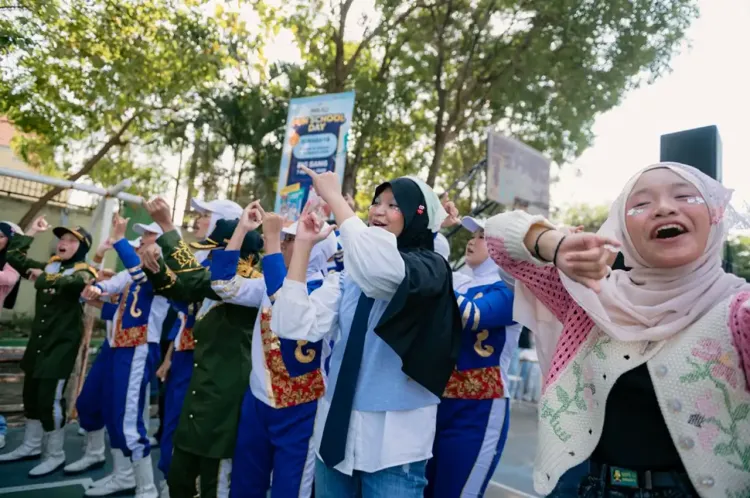 Antusiasme Siswa Meriahkan MILKU Fun School Day