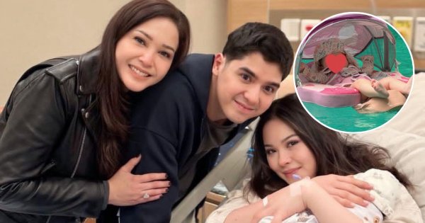 Baby Soso Berenang, Maia Estianty Ikut Gemas