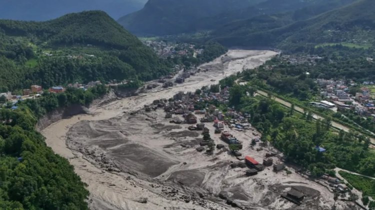 Banjir Bandang Nepal Tibet Tewaskan Ratusan Orang