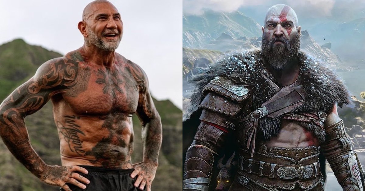 Dave Bautista Akan Menjadi Kratos di Live Action God of War