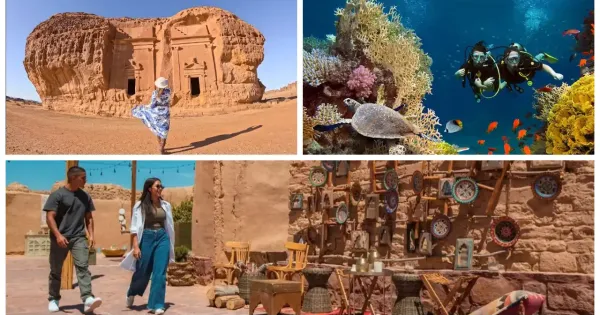 Destinasi wisata non religi di Saudi Destinasi wisata non religi di Saudi