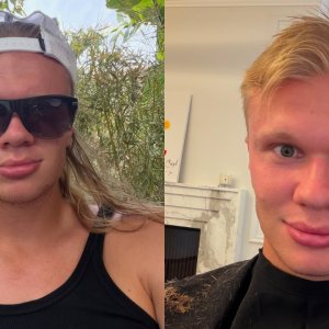 Erling Haaland Potong Rambut Sambut Musim Baru