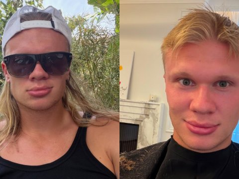 Erling Haaland Potong Rambut Sambut Musim Baru