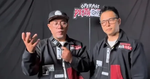 Ernest Prakasa dan Sutradara Edy Khemod Ernest Prakasa dan Sutradara Edy Khemod
