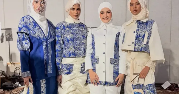 Fathimah Alatas dengan koleksi tema Moving On di IFW Fathimah Alatas dengan koleksi tema Moving On di IFW