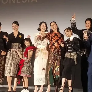 Gala Premier dan Konferensi Pers film Ayah Aku Mau Cerita