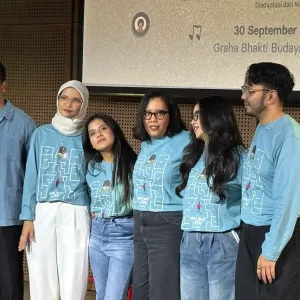 Idgitaf dalam peluncuran Home Sweet Home The Musical