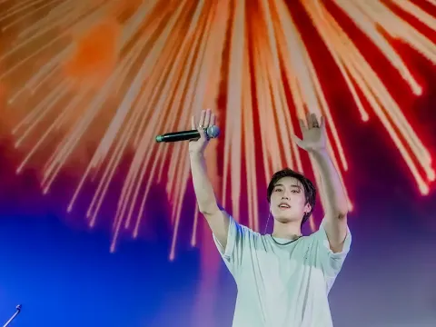 Jacob dalam Showcase More Than Words di Jakarta